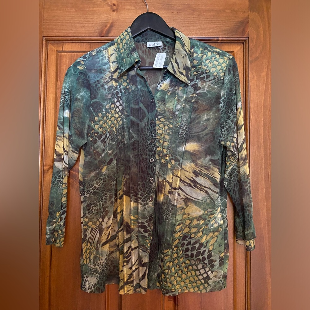 Gelco blouse NWT size 8